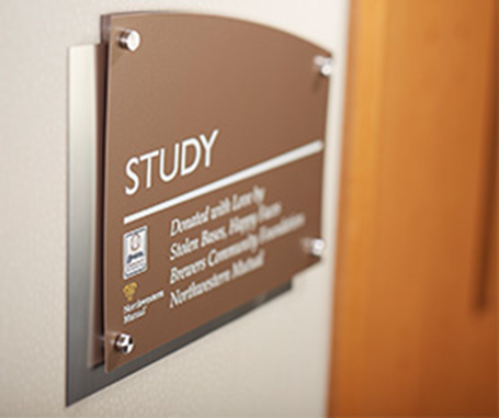 We are ready to meet your interior signage needs.