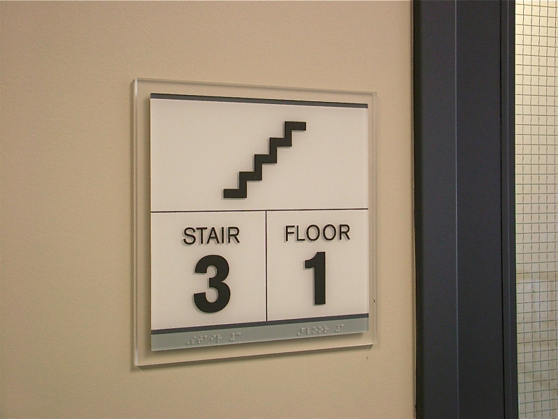 We provide great interior signage like this! Call our interior signage experts today!